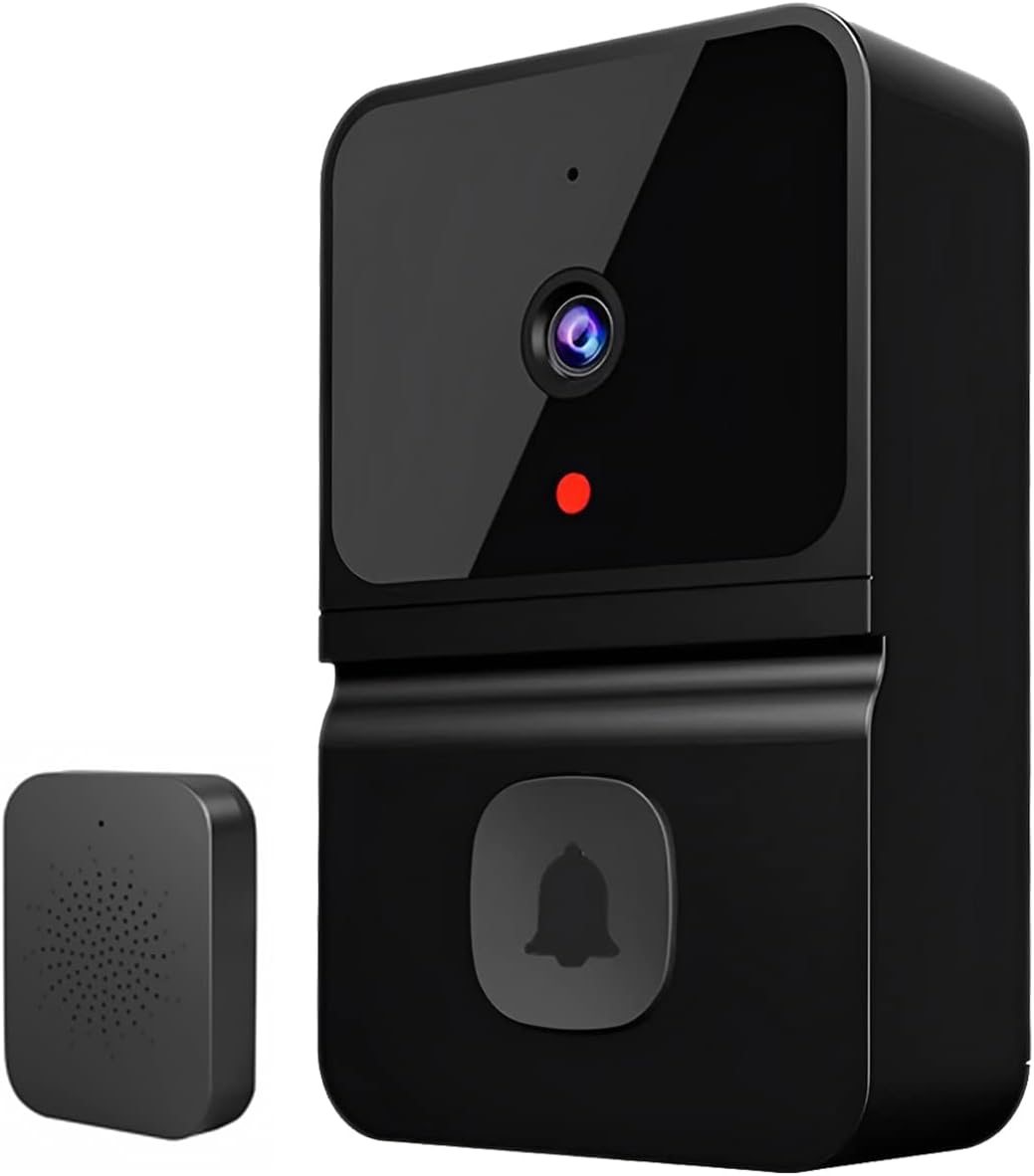 Timbre Inalámbrico con Cámara, Transmisión y Notificación al Celular