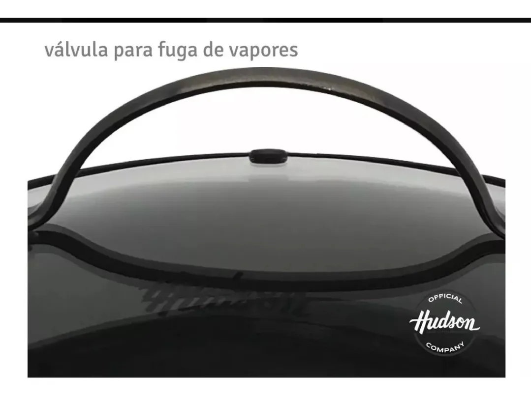 Batería Total Black Inducción Hudson - Juego Set Teflón 6 Piezas