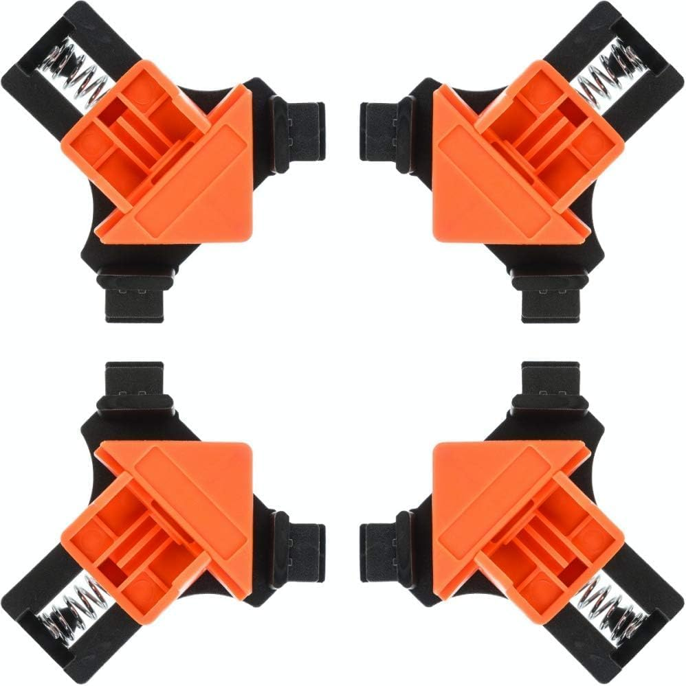 Abrazaderas de Esquina para Carpintería – Juego x4