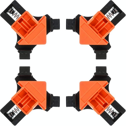 Abrazaderas de Esquina para Carpintería – Juego x4