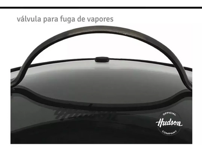 Batería Total Black Inducción Hudson - Juego Set Teflón 6 Piezas