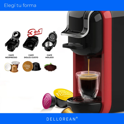 Cafetera Delloeran Express 0.6L 19Bar