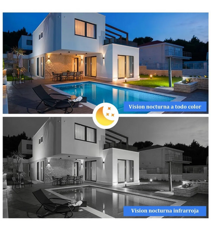 Cámara De Seguridad Interior Externa Wifi Hd 1080p