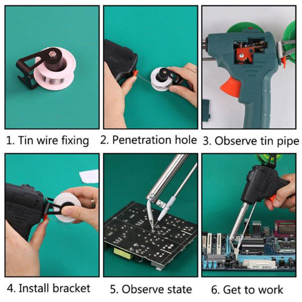 SOLDERMAS® – Juego de Soldadura con Bomba de Vacío y Calentamiento Rápido