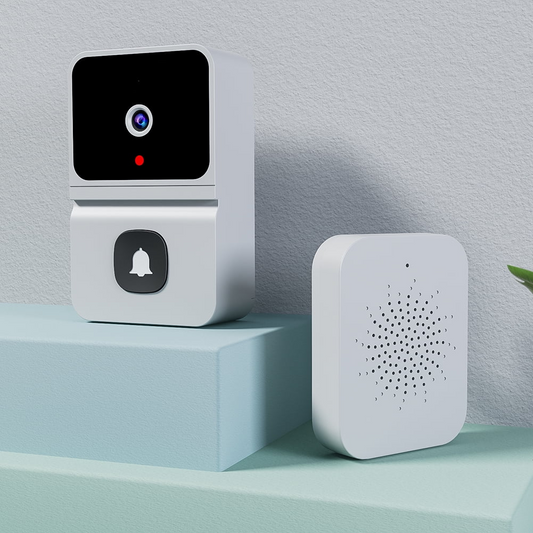Timbre Inalámbrico con Cámara, Transmisión y Notificación al Celular